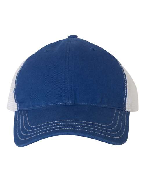 Garment-Washed Trucker Cap - 111