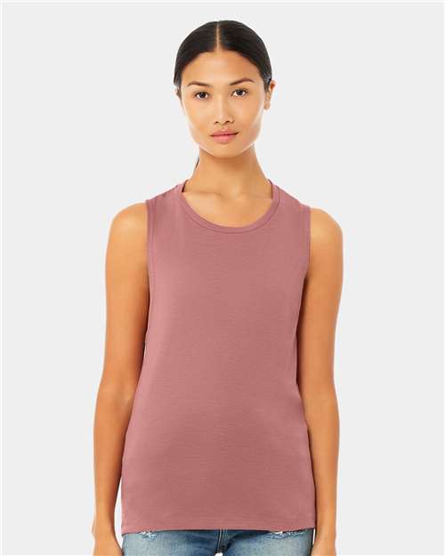 Women's Flowy Scoop Muscle Tank - 8803