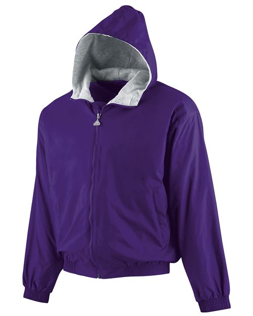 Youth Hooded Taffeta Jacket - 3281
