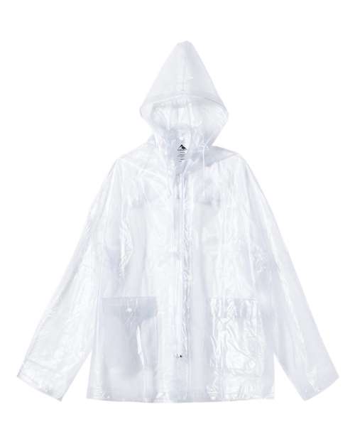 Clear Hooded Rain Jacket - 3160