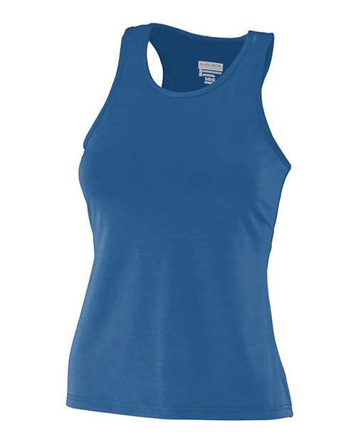 Women's Solid Racerback Tank Top - 1202
