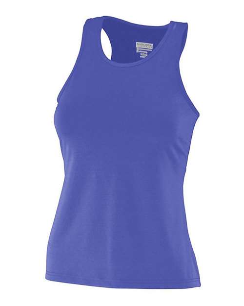 Women's Solid Racerback Tank Top - 1202