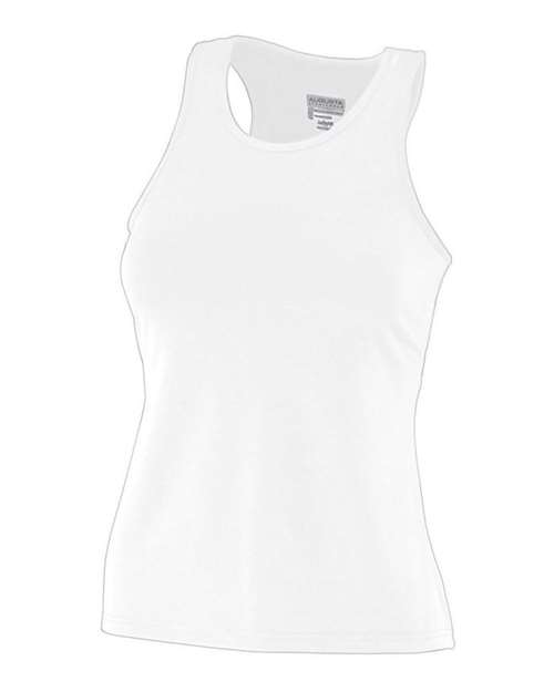 Women's Solid Racerback Tank Top - 1202