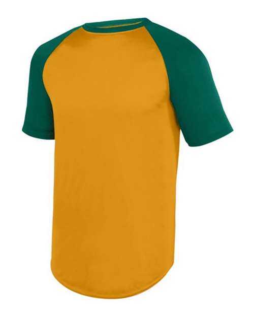 Wicking Short Sleeve Baseball Jersey - 1508