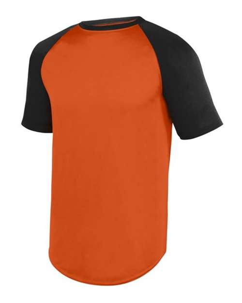 Wicking Short Sleeve Baseball Jersey - 1508