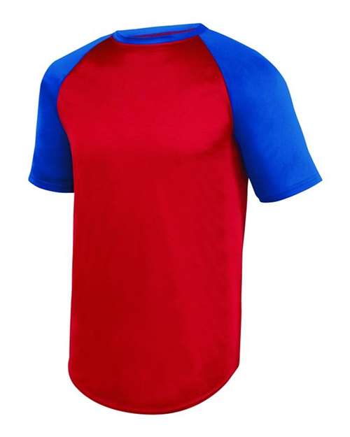Wicking Short Sleeve Baseball Jersey - 1508