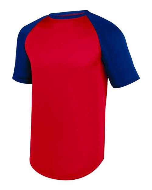 Wicking Short Sleeve Baseball Jersey - 1508
