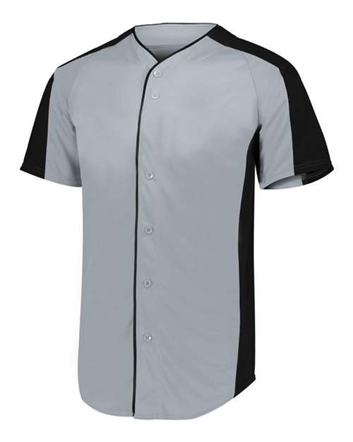 Youth Full Button Baseball Jersey - 1656