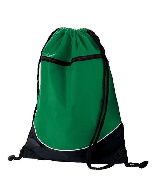 Tri-Color Drawstring Backpack - 1920
