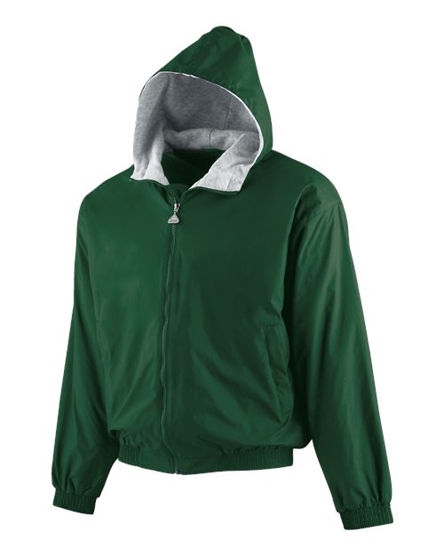 Youth Hooded Taffeta Jacket - 3281