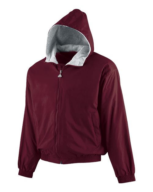Youth Hooded Taffeta Jacket - 3281