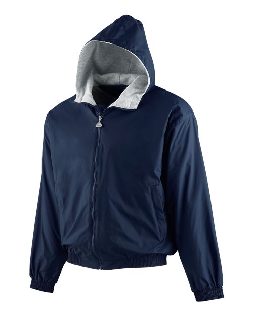 Youth Hooded Taffeta Jacket - 3281