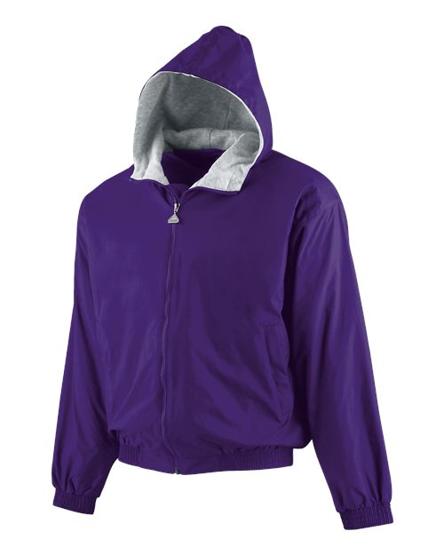 Youth Hooded Taffeta Jacket - 3281