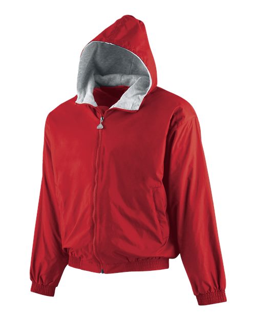 Youth Hooded Taffeta Jacket - 3281