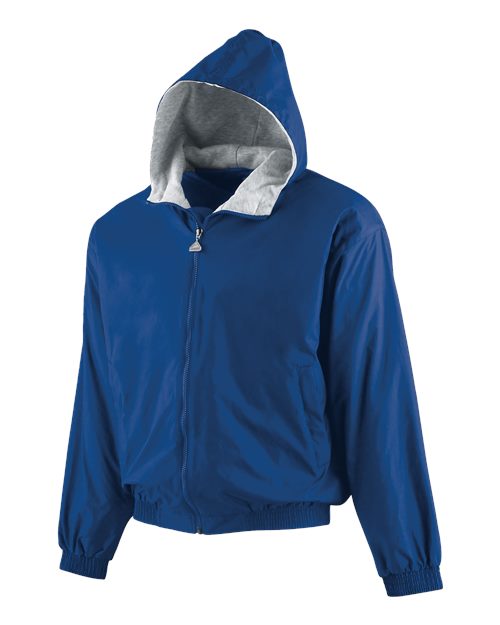 Youth Hooded Taffeta Jacket - 3281