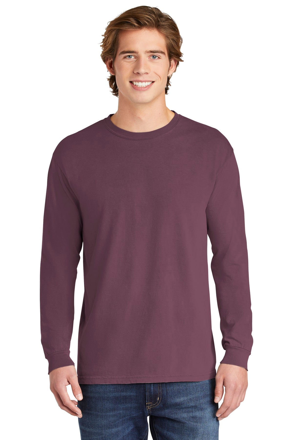 6014 – COMFORT COLORS    Heavyweight Ring Spun Long Sleeve Tee.
