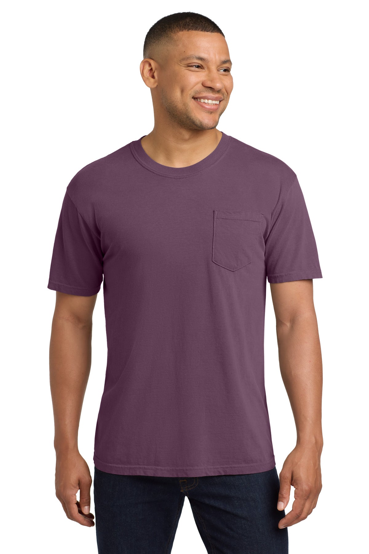 COMFORT COLORS Heavyweight Ring Spun Pocket Tee. 6030