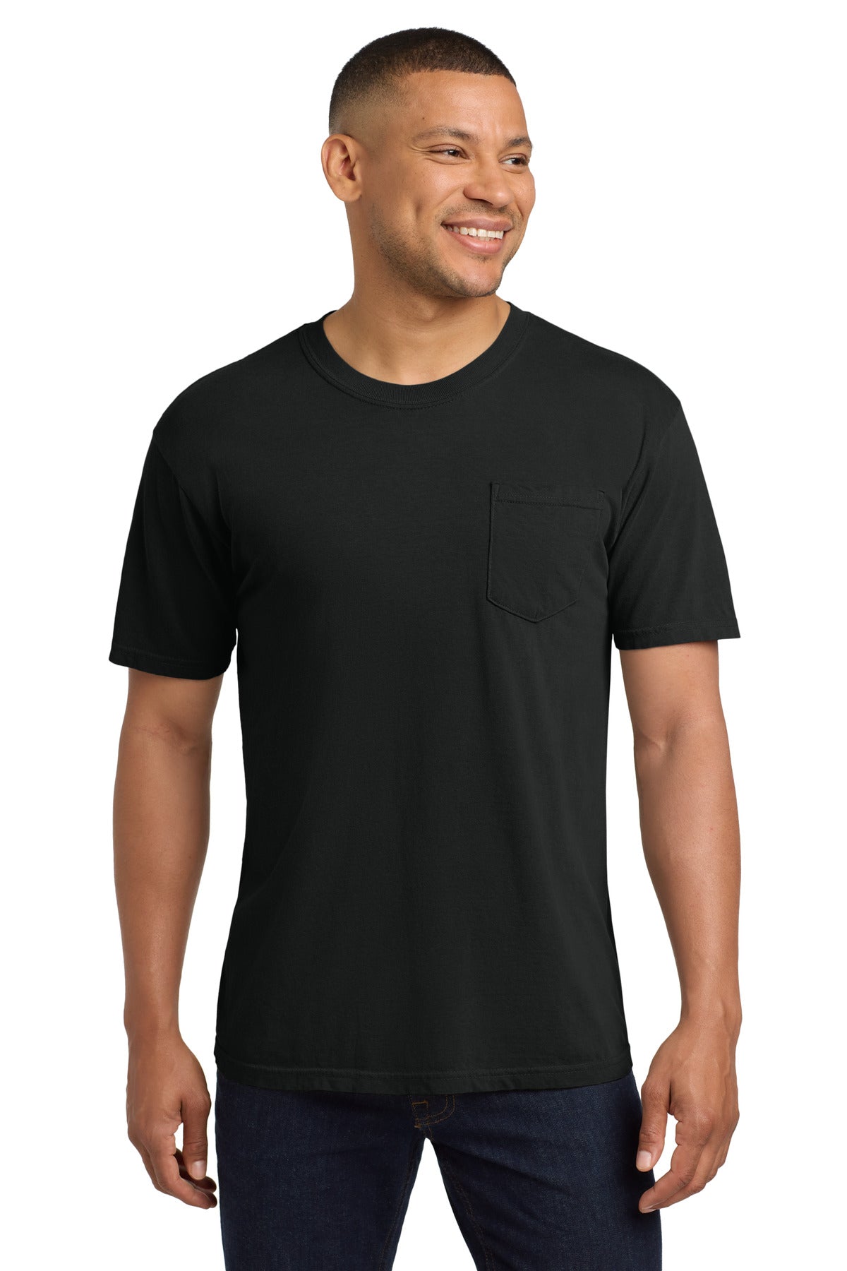 COMFORT COLORS Heavyweight Ring Spun Pocket Tee. 6030
