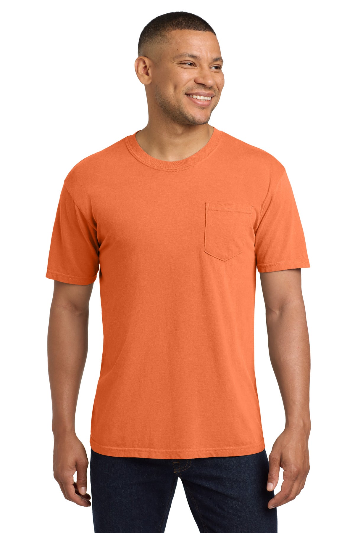 COMFORT COLORS Heavyweight Ring Spun Pocket Tee. 6030