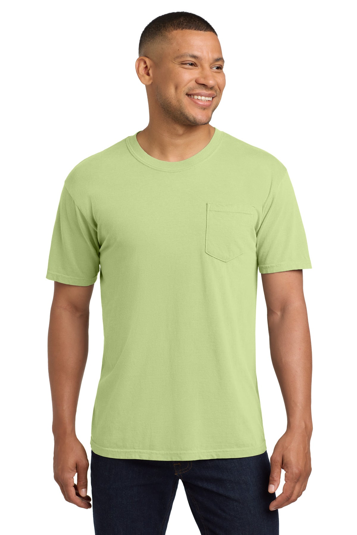COMFORT COLORS Heavyweight Ring Spun Pocket Tee. 6030