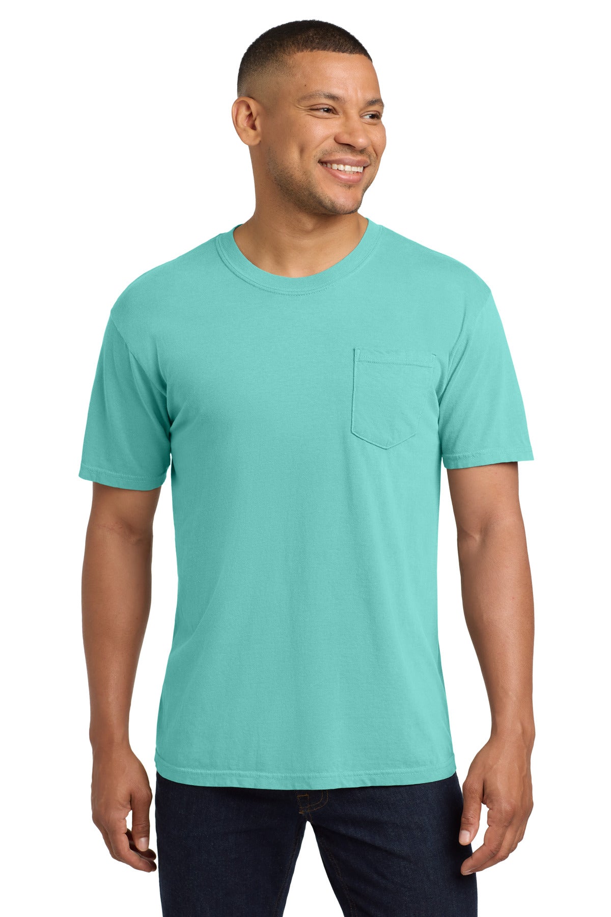 COMFORT COLORS Heavyweight Ring Spun Pocket Tee. 6030