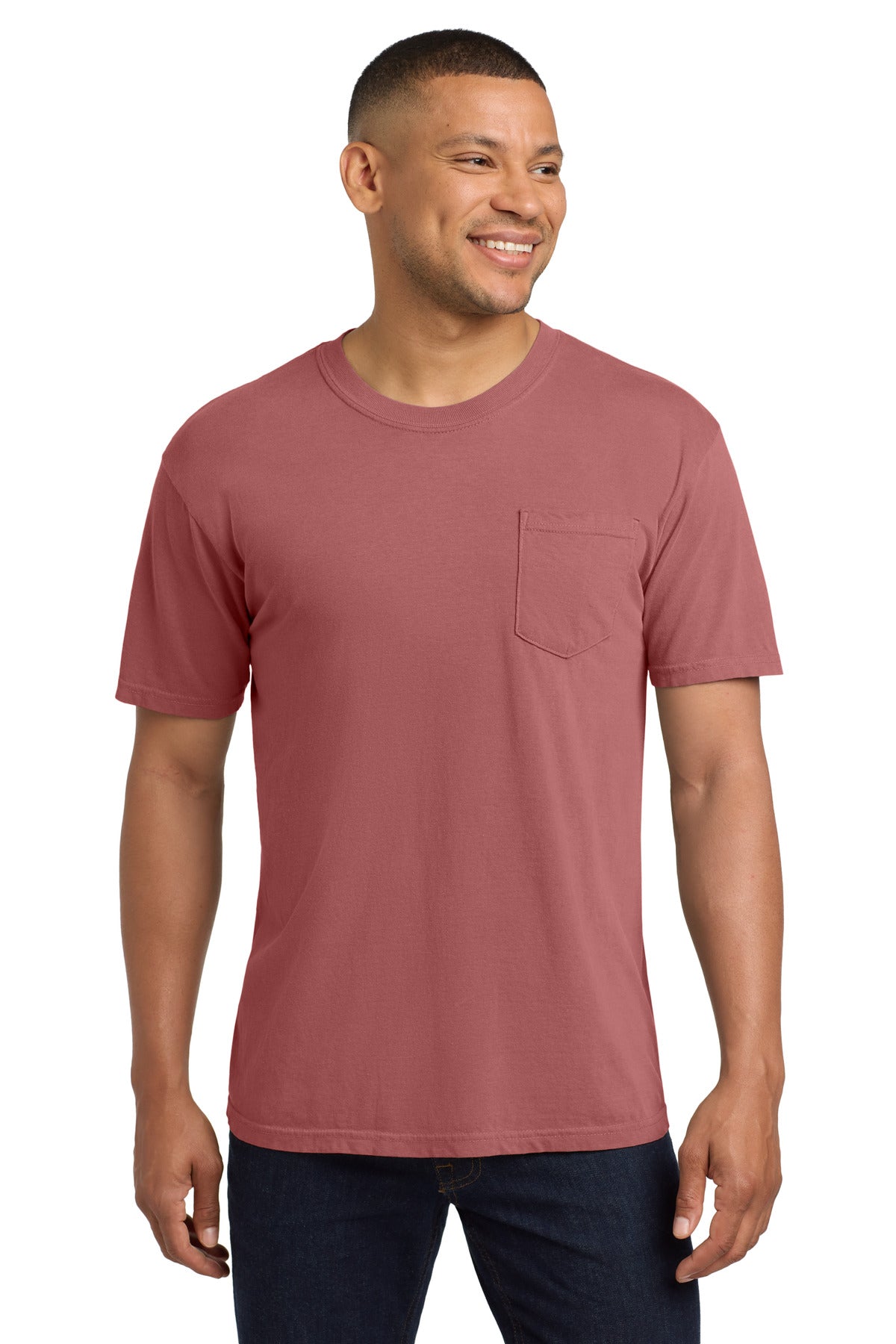 COMFORT COLORS Heavyweight Ring Spun Pocket Tee. 6030