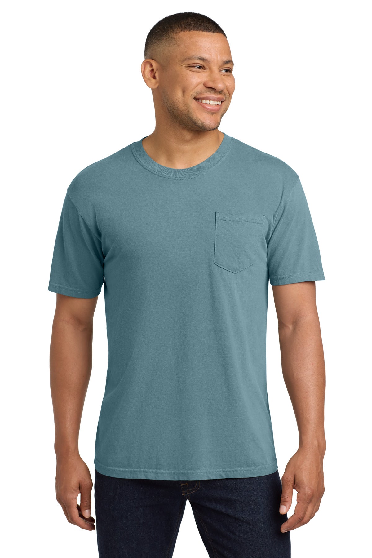 COMFORT COLORS Heavyweight Ring Spun Pocket Tee. 6030