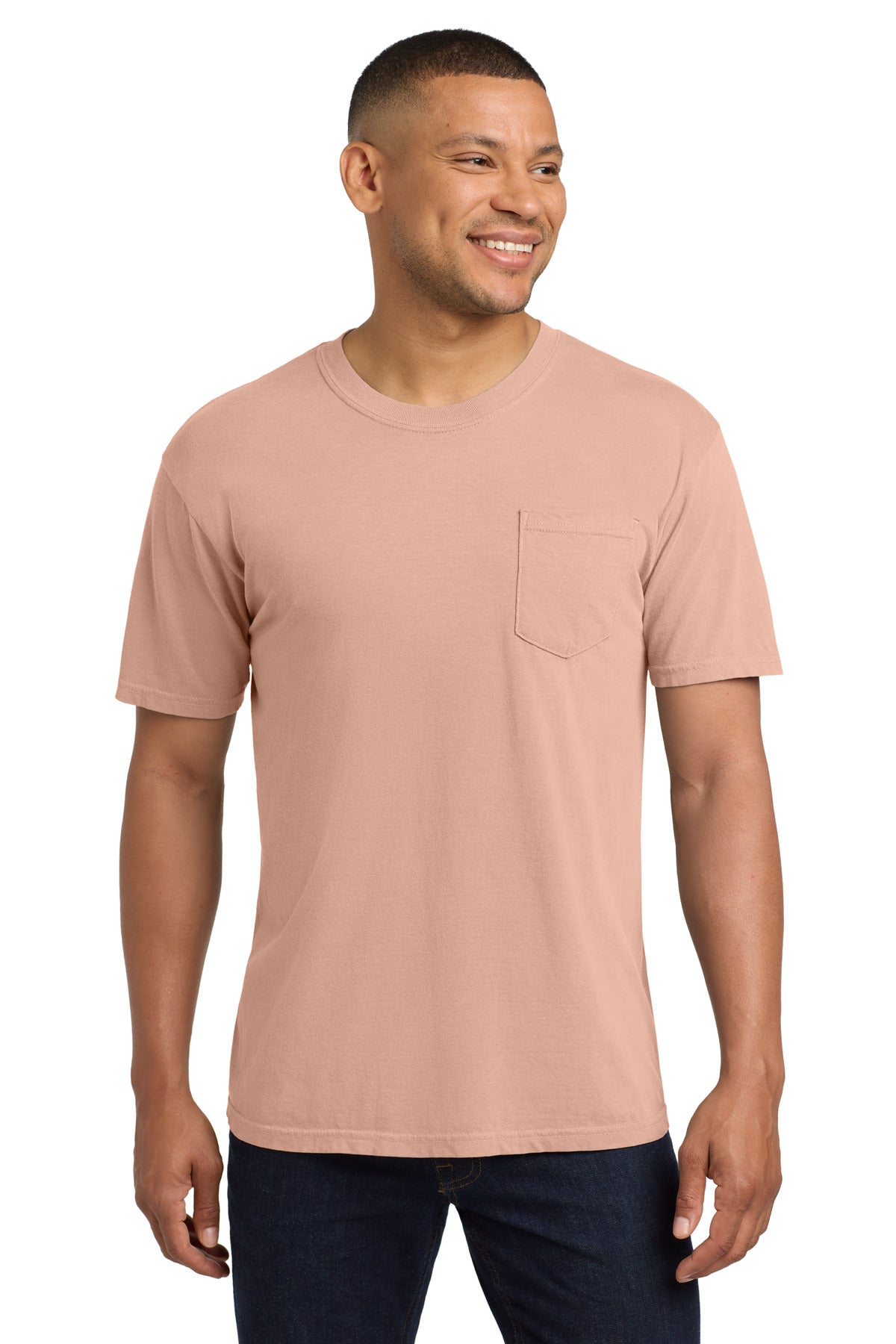 COMFORT COLORS Heavyweight Ring Spun Pocket Tee. 6030
