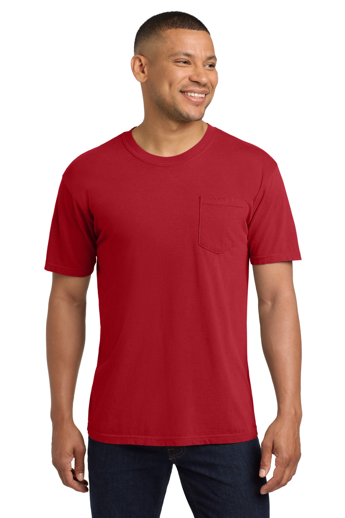 COMFORT COLORS Heavyweight Ring Spun Pocket Tee. 6030