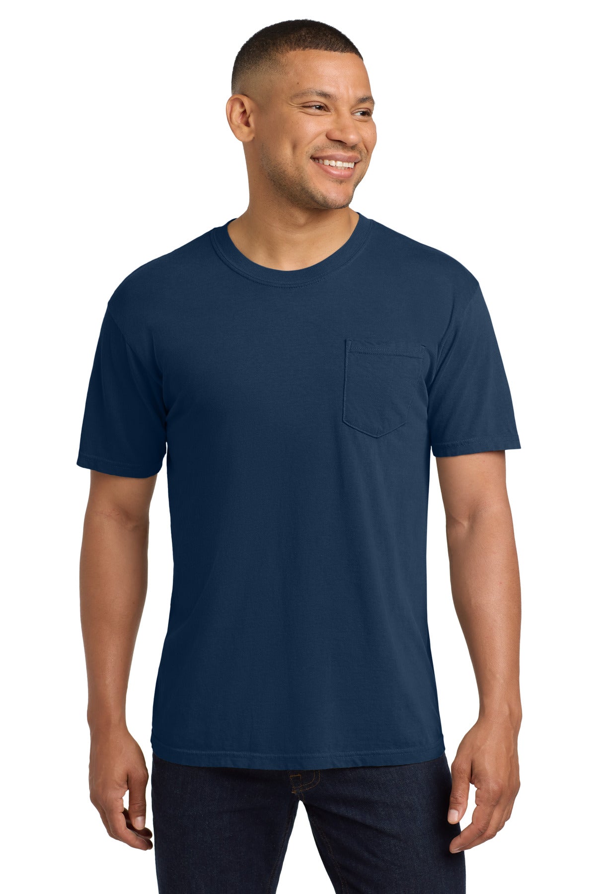 COMFORT COLORS Heavyweight Ring Spun Pocket Tee. 6030