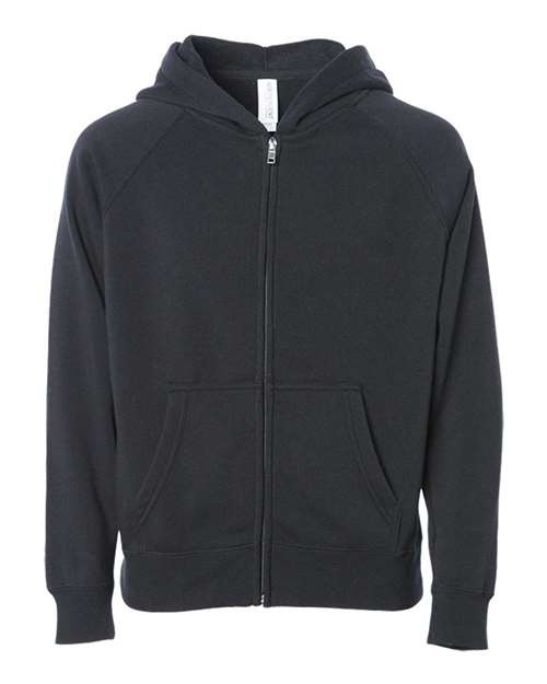Youth Lightweight Special Blend Raglan Zip Hood - PRM15YSBZ