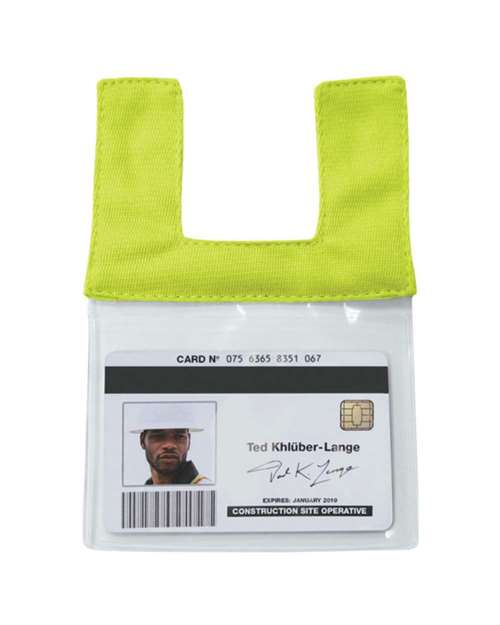 Retractable Clear ID Pocket - RTCID