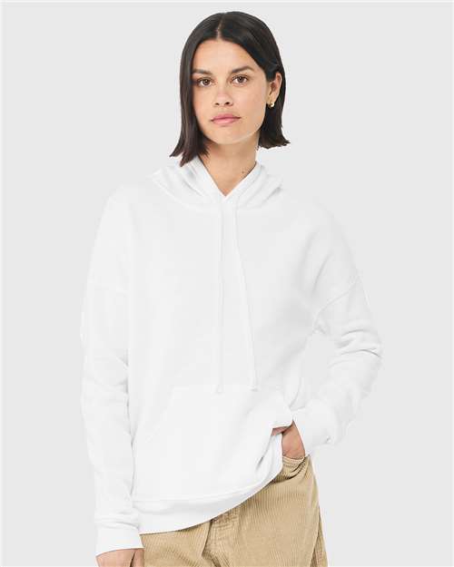 Sponge Fleece Drop Shoulder Hoodie - 3729