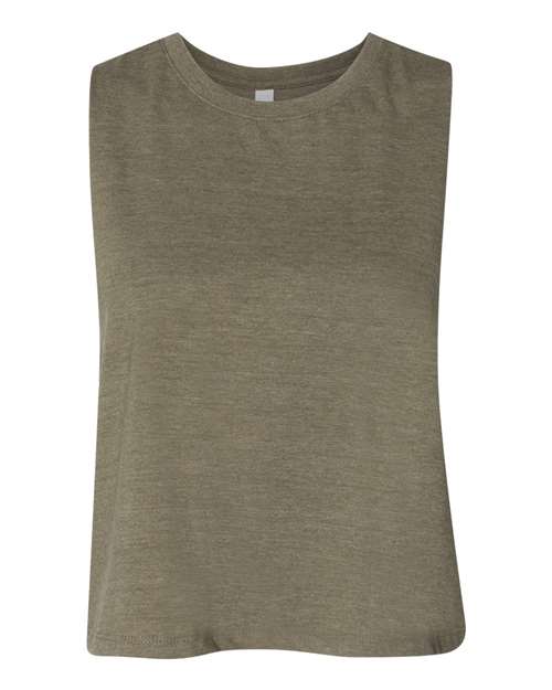 Women's Racerback Crop Tank - 6682
