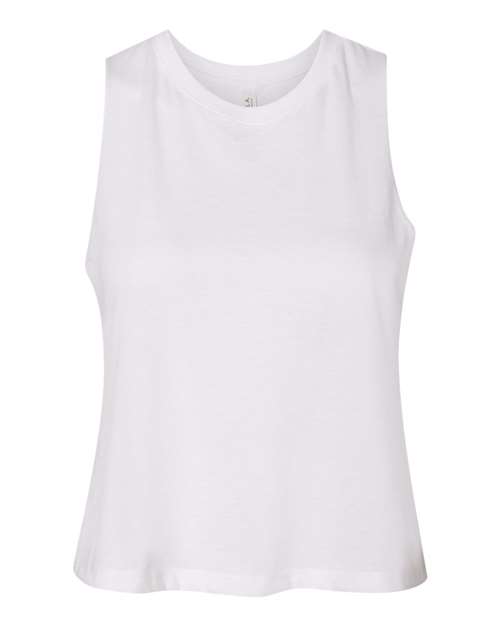 Women's Racerback Crop Tank - 6682