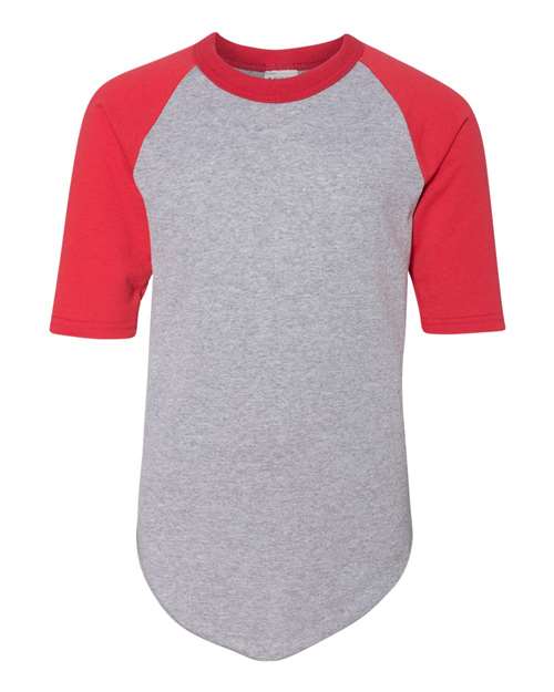 Youth Three-Quarter Sleeve Baseball Jersey - 4421