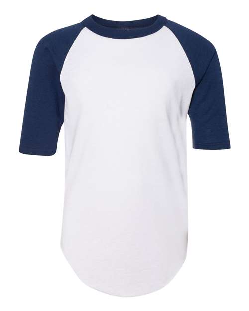 Youth Three-Quarter Sleeve Baseball Jersey - 4421