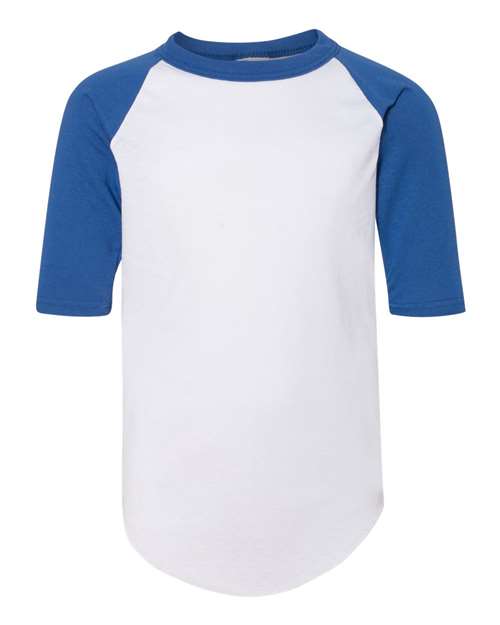Youth Three-Quarter Sleeve Baseball Jersey - 4421