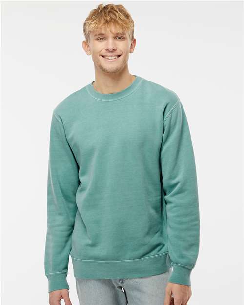 Midweight Pigment-Dyed Crewneck Sweatshirt - PRM3500