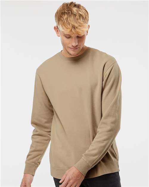 Midweight Pigment-Dyed Crewneck Sweatshirt - PRM3500