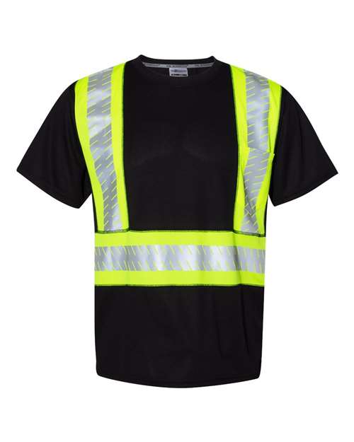 EV Series® Enhanced Visibility Contrast Pocket T-Shirt - B200-204