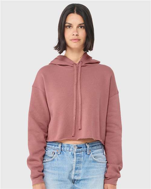 Women's Crop Fleece Hoodie - 7502