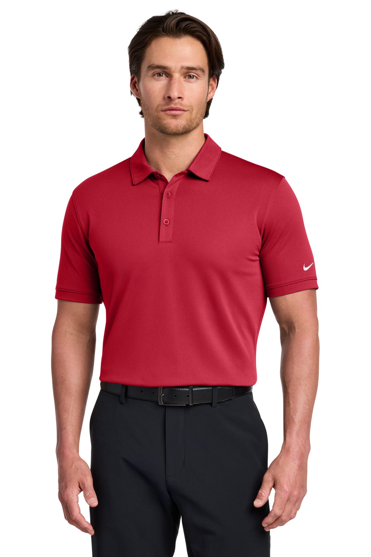 Nike Dri-FIT Solid Icon Pique Modern Fit Polo. 746099