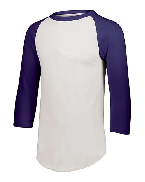 Youth Three-Quarter Sleeve Baseball Jersey - 4421
