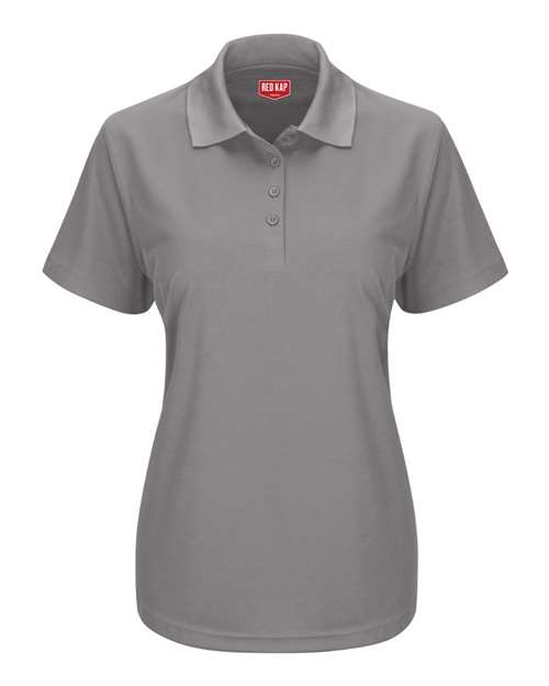 Women's Short Sleeve Performance Knit Pocketless Core Polo - SK97