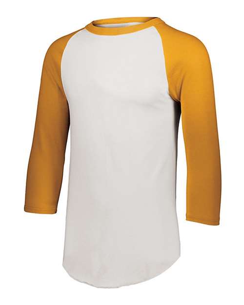 Youth Three-Quarter Sleeve Baseball Jersey - 4421