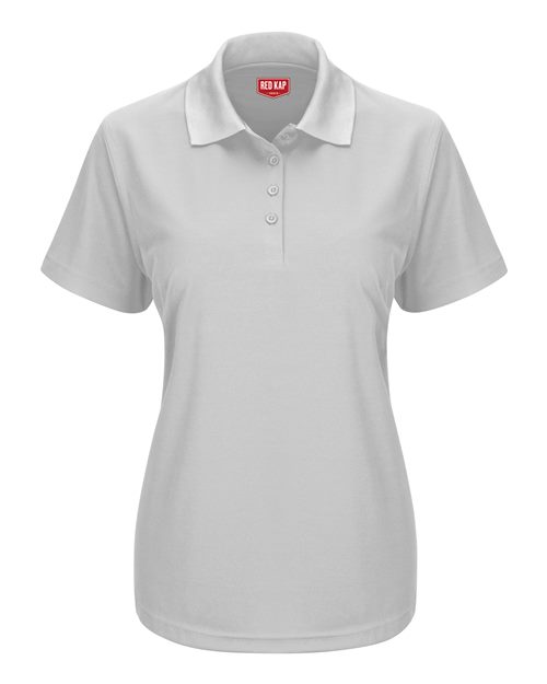 Women's Short Sleeve Performance Knit Pocketless Core Polo - SK97