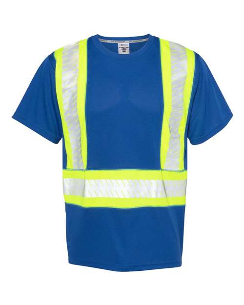 EV Series® Enhanced Visibility Contrast Pocket T-Shirt - B200-204