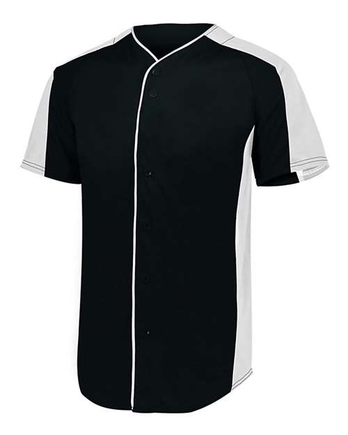 Full Button Baseball Jersey - 1655