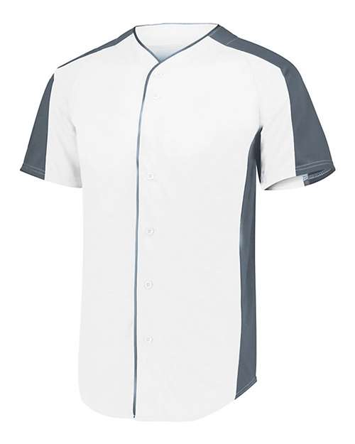 Full Button Baseball Jersey - 1655
